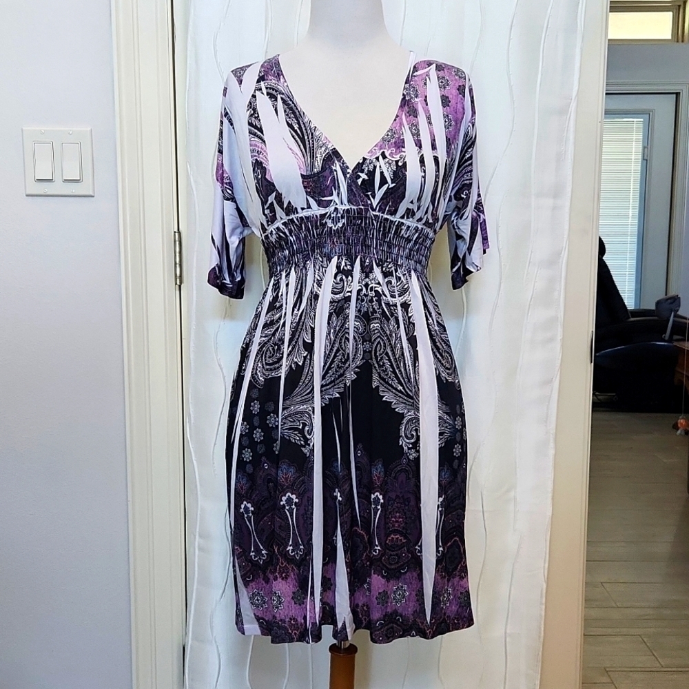 Mi Manchi Tie Dye High Waist Dress